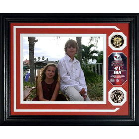 Arizona Cardinals # 1 Fan" Personalized Photo Mint With 2 Gold Coins"arizona 