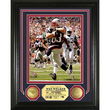 Wes Welker Photo Mint With 2 24Kt Gold Coins