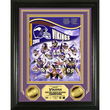 Minnesota Vikings '08 NFC North Division Champions 24KT Gold Coin Photo Mint