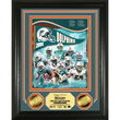 Miami Dolphins '08 AFC East Division Champions 24KT Gold Coin Photo Mint