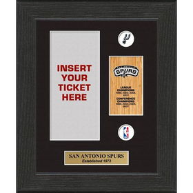 San Antonio Spurs NBA Framed Ticket Displayssan 