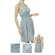 Ladies Plaid Print Dress with Support Cups Case Pack 6