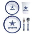 Dallas Cowboys NFL Children's 5 Piece Dinner Set