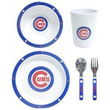 Chicago Cubs MLB Children's 5 Piece Dinner Set
