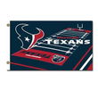 Houston Texans NFL Field Design 3'x5' Banner Flag