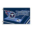 Tennessee Titans NFL Field Design 3'x5' Banner Flag