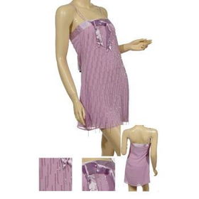 Ladies Sleeveless Spaghetti Strap Dress Case Pack 6ladies 