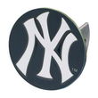 New York Yankees MLB Pewter Logo Trailer Hitch Cover