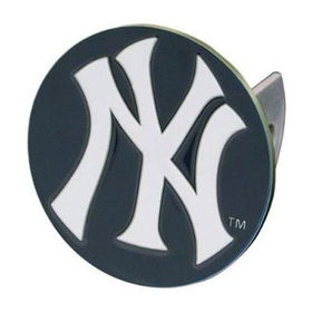 New York Yankees MLB Pewter Logo Trailer Hitch Coveryork 