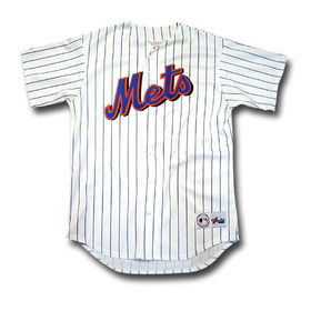 New York Mets MLB Replica Team Jersey (Home) (Small)york 