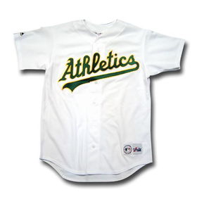 Oakland Athletics MLB Replica Team Jersey (Home) (Large)oakland 