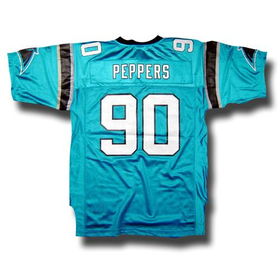 Julius Peppers #90 Carolina Panthers NFL Replica Player Jersey (Alternate Color) (X-Large)julius 