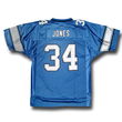 Kevin Jones #34 Detroit Lions NFL Replica Player Jersey (Team Color) (Small)