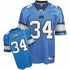 Kevin Jones #34 Detroit Lions Youth NFL Replica Player Jersey (Powder Blue) (Medium)kevin 
