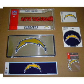 San Diego Chargers NFL Car Combo Packsan 