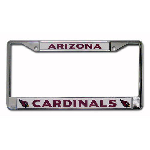 Arizona Cardinals NFL Chrome License Plate Framearizona 