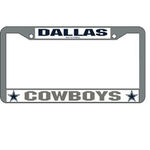 Dallas Cowboys NFL Chrome License Plate Frame
