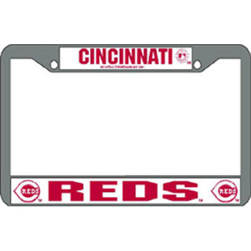 Cincinnati Reds MLB Chrome License Plate Framecincinnati 
