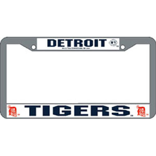 Detroit Tigers MLB Chrome License Plate Frame