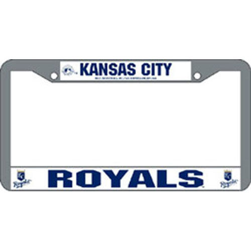 Kansas City Royals MLB Chrome License Plate Framekansas 