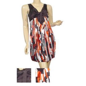 Ladies Fashion Sleeveless Ample Style Dress Case Pack 6ladies 