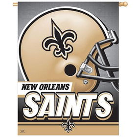 New Orleans Saints NFL Vertical Flag (27x37")"orleans 