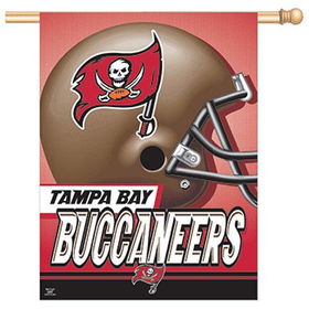 Tampa Bay Buccaneers NFL Vertical Flag (27x37")"tampa 