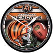 Cincinnati Bengals NFL Round Wall Clock